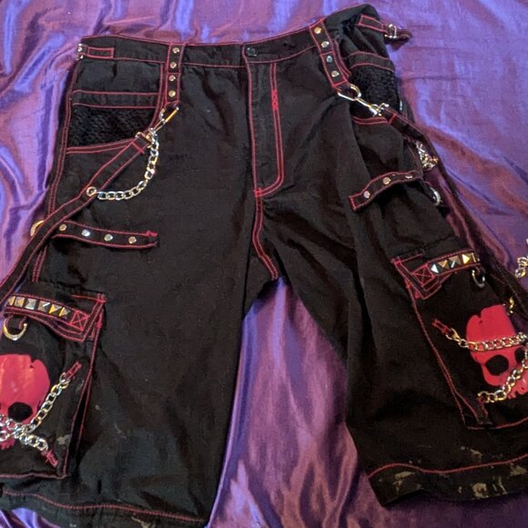 Tripp nyc Pants - Tripp NYC Skull Jorts